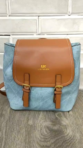 JTF093-blue Tas Ransel LK Import Bersertifikat + Kartu dan Paper Bag
