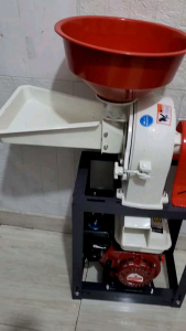 Mesin Pengiling Serbaguna PRO-QUIP QGM250 Jagung Gabah Singkong+Mesin Penggerak GX200