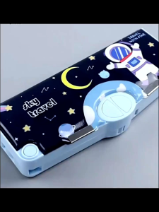 Kotak Pensil Multifungsi Motif Kartun Untuk Laki Laki Perempuan