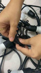 Dây Đèn Trang Trí ngoài trời 5M10 bóng10m20 Bóng 3WChống Nước cao cấp