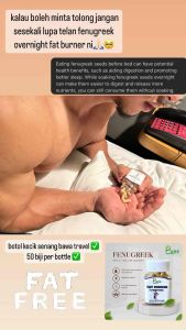 FAT BURNER BAKAR LEMAK MUDAH UBAT KURUS OVERNIGHT FAT BURNER MURAH