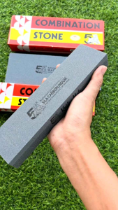 " หินลับมีด " ตรา เสือ ขนาด 8"×2"×1" และ 8"×3"×1" ลับมีด จอบ เสียม ให้คมง่าย ไม่เป็นโคลน