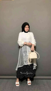 Altha Outer Tunik Brocade | Outer kondangan | Outer Lebaran | Outer Pantai | Outer Brukat |