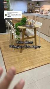 🔥Original Tikar Buluh 🔥 Tikar Bamboo 5mm & 11mm anti slip Ukuran XL/XXL/3XL Siap Stock.