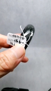 ❤️100 % Authentic Brand New Set "A" grade Burmese jade bangle black gold "IcyWuji冰乌鸡" (size 55.6mm) new technic diamond cutting surface beautiful exquisite lustrous surface symbolise peace and protected from negative elements n evil spirits