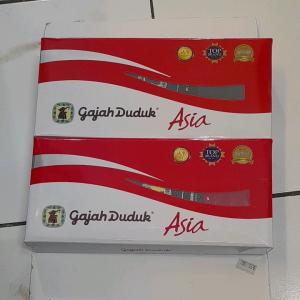 Sarung tenun gajah duduk asia kembang premium