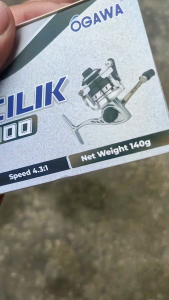 Reel Ogawa Cilik 100 mini reel Untuk Tegek Dan Joran Pena Body Handle spool Besi