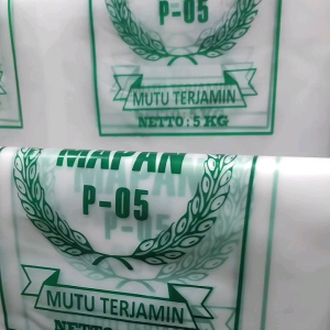 PLASTIK BERAS CAP MAPAN 5KG (50LEMBAR)