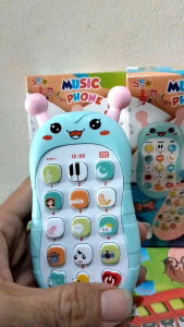 mainan edukasi anak music phone lucu