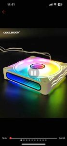 Coolmoon Dragon Mirror DM1 ARGB 3pin 5V 4pin PWM 120mm. 1800RPM