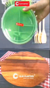 Lunch Box 3 Sekat dan free sendok untuk menyimpan makanan anak/ tepak makan shiomi