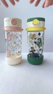 Richell AXSTARS แก้วหัดดูด แก้วหลอดดูดกันสำลัก 320 450 มล.คว่ำไม่หก ตกไม่แตก limited Edition