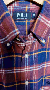 Kemeja Flanel Branded Original Second Size M