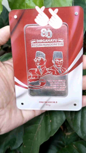 silverium spesial RI 80tahun sesuai foto limited edition