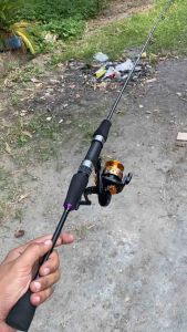 Joran UL Ajiro Sakura Fiber solid 2-6lb 165cm & 180cm (BAYAR DITEMPAT)