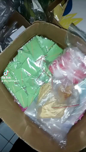 (50) pcs tissu prasmanan / tisu hajatan set tusuk gigi