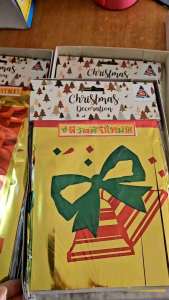 ป้ายสวัสดีปีใหม่ Happy New year Merry Christmas