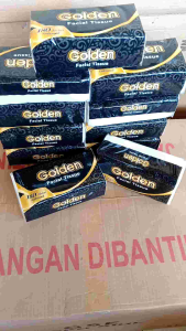 i&a promo10 pcs tisu golden 180 helai tisu wajah tisu serbaguna