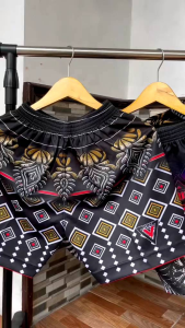 Celana pendek volly batik full printing bawahan olahraga voli full printing