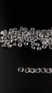 โทพาซขาวธรรมชาติ ทรงกลม เจียเหลี่ยม Natural White Topaz Cut Round [Size 1mm - 3mm]