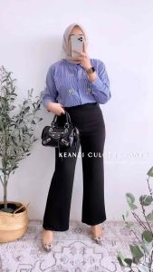 Celana Kulot Wanita Bahan Scuba