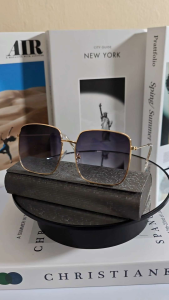 พร้อมส่งจากไทย NEW แว่นตาแฟชั่นทรงสี่เหลี่ยม แว่นกันแดดผู้หญิง UV400 ถูกสุดๆ รุ่น918