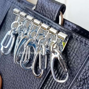 [GK Merk15] Dompet STNK Gantungan Kunci Mobil Kulit SAPI | LIPAT 3 BANYAK GANTUNGAN