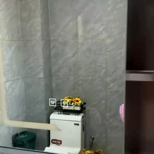 Rak Tempat Botol Lemari Serbaguna Tempel Dinding Sudut Kamar Mandi