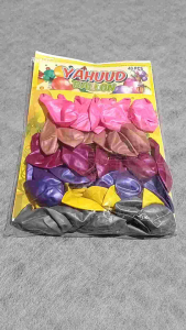 Balon Yahuud Balon Pesta Balon Mainan 1Lembar ada 40Pcs Balon Metalik