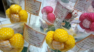 KERAJINAN BUNGA TOPIARY/ HANDMADE HIASAN BUNGA