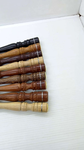 Once cangklong kayu kelor hitam galih asem nagasarisetigi kelor emas kemuning gading Cendana wangi motif bubut 20 cm C03