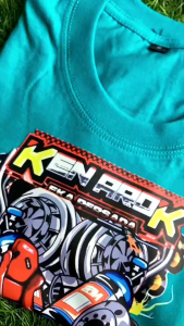 Kaos anak laki laki SD TK karakter bus telolet viral Ken Arok