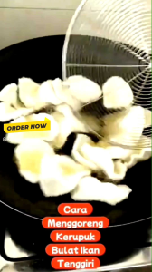 TERMURAH 1KG Kerupuk Bulat Ikan Tenggiri Krupuk Putih Mentah Enak Wangi Gurih Nagih