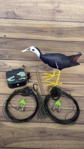 Paket Komplit Patung Burung Ruak & Aksesoris