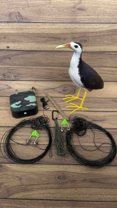 Fullset Paket Lengkap Patung Burung Ruak Kareo Padi + MP3 + Jerat Model Gantung Bonus Lonceng
