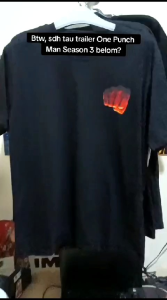 Kaos Saitama One Punch Man: Fashion Anime yang Tepat untuk Anda