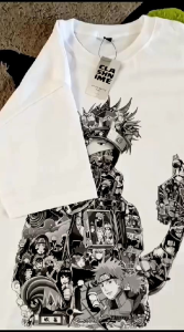 Kaos Panjang Kakashi Story Hitam Putih - Nimea