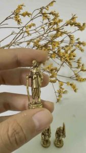 Tượng đồng thánh tăng Sivali mini