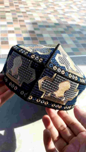 PECI KOPIAH SONGKOK PAKISTAN FULL BORDIR TERBARU PECI SANTRI DEWASA MUSLIM