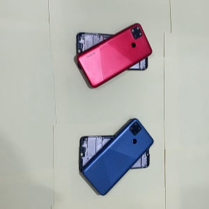 Vỏ thay thế điện thoại Realme C12 full bộ có luôn khay sim kính camera sau