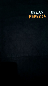 T-SHIRT KAOS KELAS PEKERJA BEDA BOS BEDA GAJI