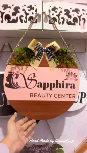 Hiasan Dinding bulat Besar Diameter 30cm Murah