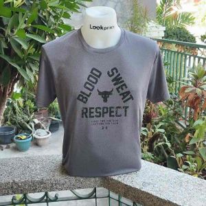 Under Armour Project Rock Blood Sweat Respect Drifit TShirt