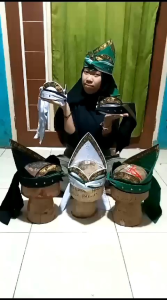 iket Ibing suliwa iket Sunda praktis bendo totopong