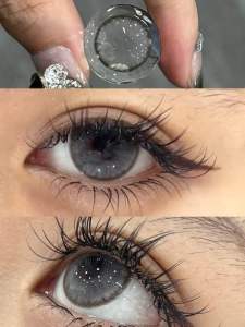 【Power0-800】ICY GRACE 17.5MM POWER LENS BIG EYES HUGE LENS NO POWER PLANO CONTACT LENSES (1 PAIR)