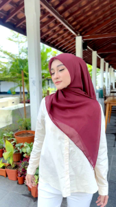 SEGI EMPAT CQUETTE/PARIS JADUL BORDIR PITA/HIJAB SEGI EMPAT EMBROIDERY