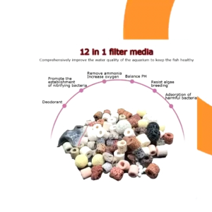 Media Filter 12 in 1 Penjernih Air Aquarium Aquablue Rumah Bakteri