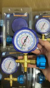 DSZH เกจวัดน้ำยา เกจเดี่ยว รุ่น WK-466L / WK-466H น้ำยา R22 R134A R404A Single Manifold Guage