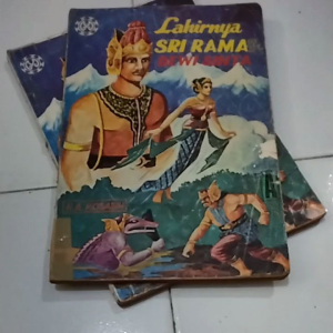 Komik Wayang Lawas Karya RA Kosasih Lahirnya Sri Rama Dan Dewi Sinta A-B TAMAT