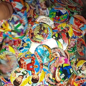 POGs toys 90s game card play